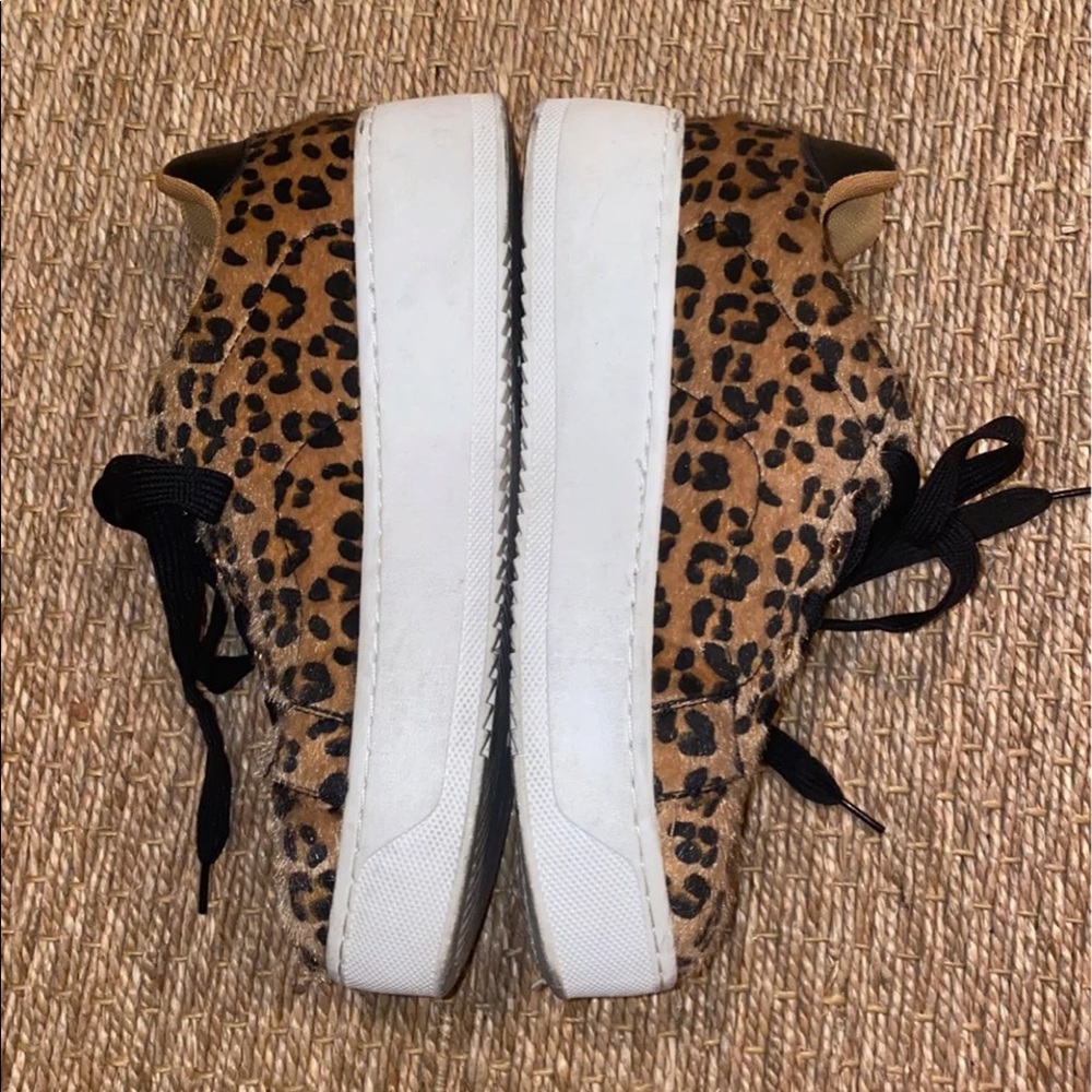 Cheetah Platform Sneakers